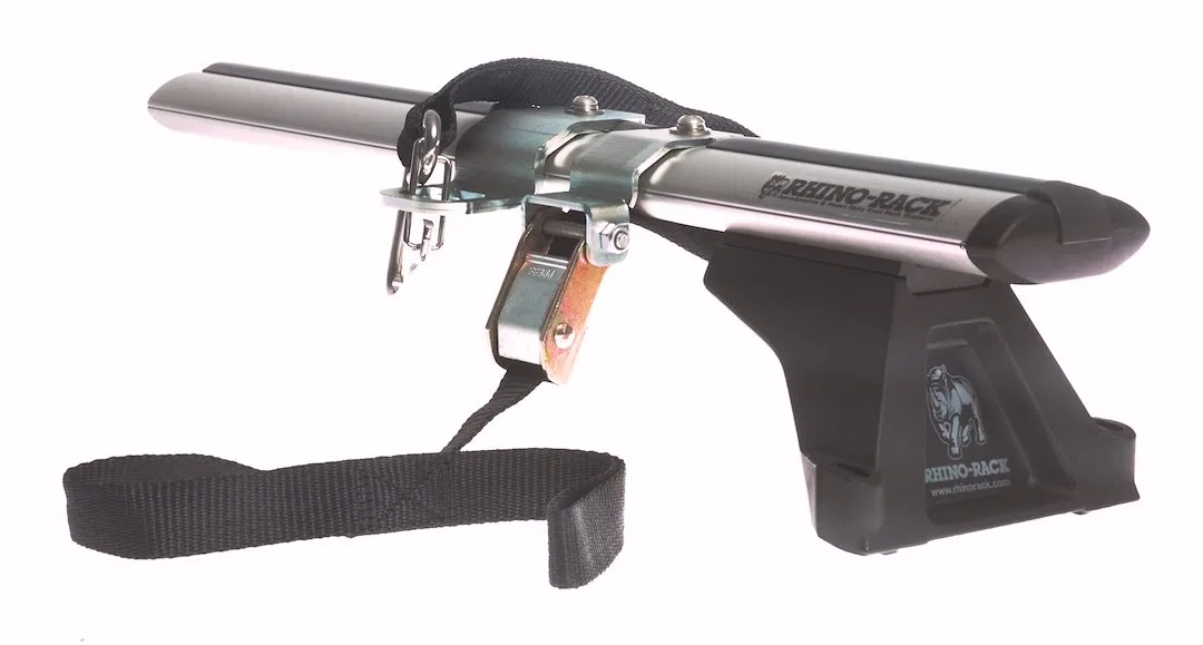 SLS5 – RHINO RACK Tie Down Strap, Ladder Tie Down 1.6 Foot Length 496 Pounds Capacity Black Strap Fits Rhino Rack's V...